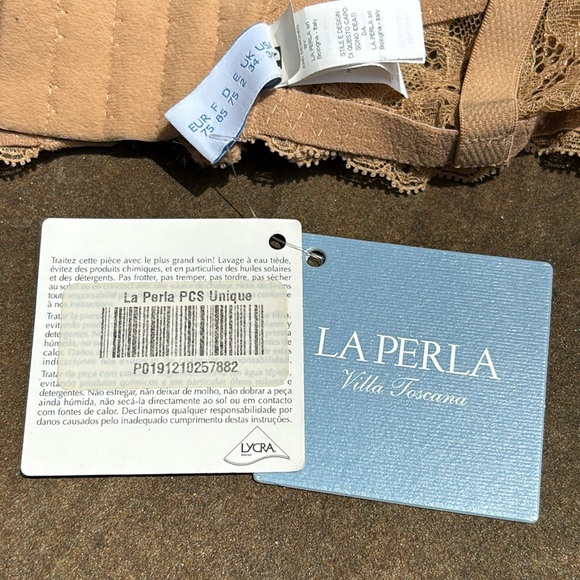 New NWT La Perla Villa Toscana Nude Lace Bra Romantica - Picture 6 of 7